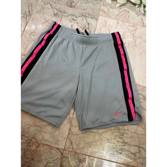 Nike Other - Nike shorts hot pink stripes size Large kids